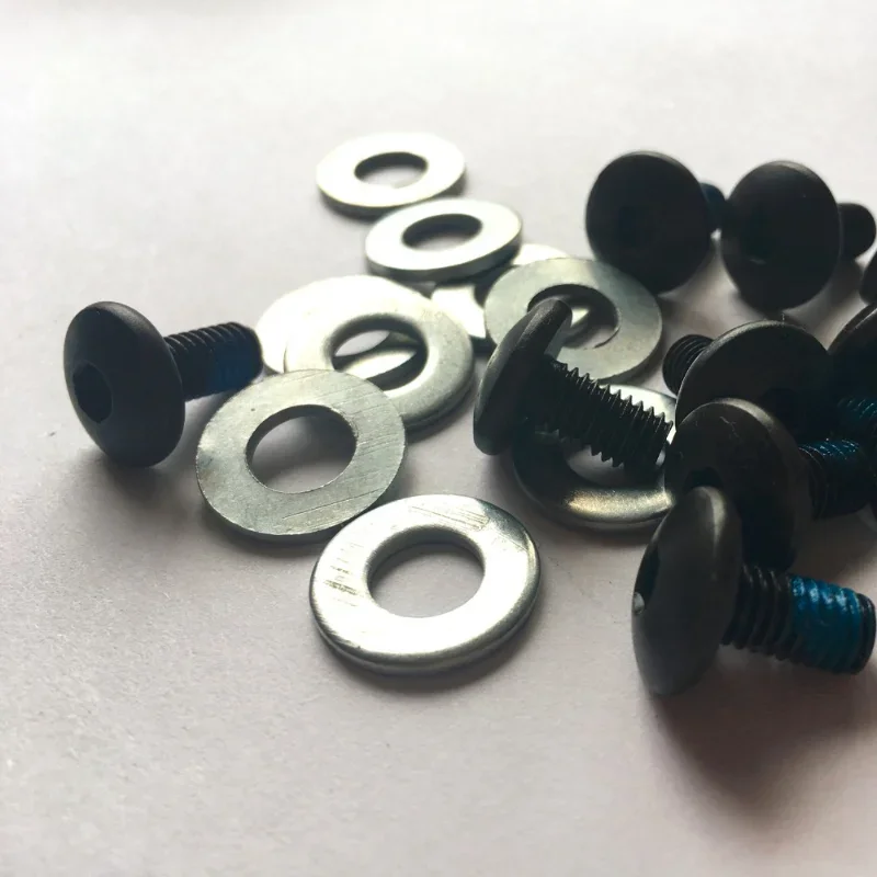 6pcs/lot 6mm Diameter Inline Skate Shoes Bottom Screws Nails For SEBA Skates High HV Patines Scooter Parts& Accessories