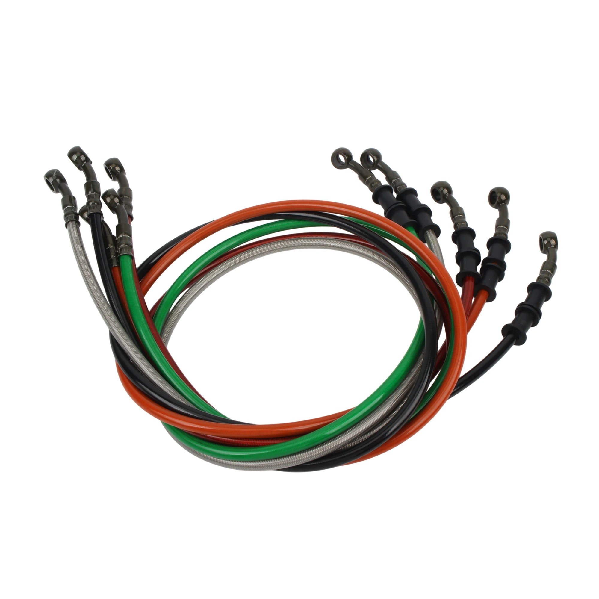 Motorrad 110cm Brems- und Kupplungsölschlauch Motorrad-Bremsschlauch Kabelzubehör Racing Dirt Pit Bike Teile – Detail 2