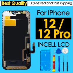 High quality AAA incell LCD For iPhone 12 Pro Display Touch 12Pro Screen Replacement Digitizer Assembly Repair Wholesale Kit