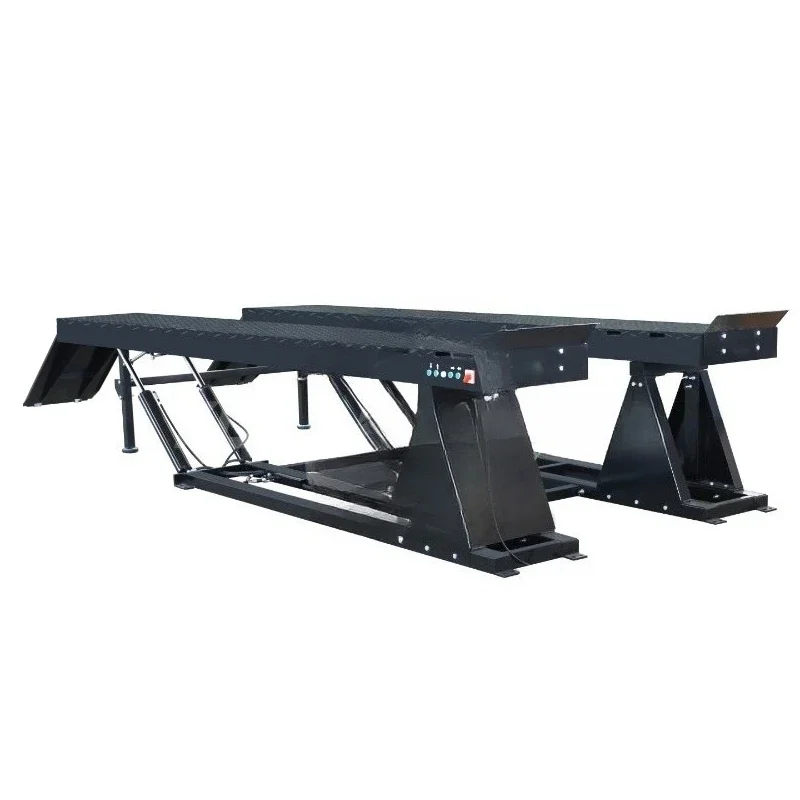 Car lift, large scissors for lifting slopes, no trenching maintenance