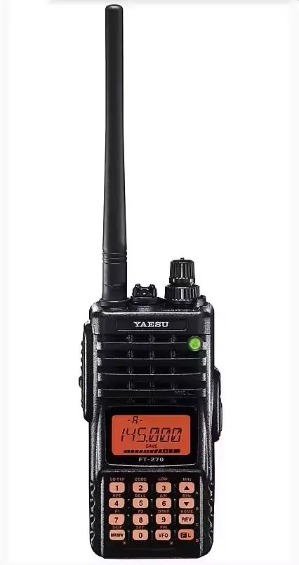 Original Handheld Waterproof Radio FT-270R Yaesu Digital Wireless Field Radio Station Two Way Portable Walkie Talkie Single Band