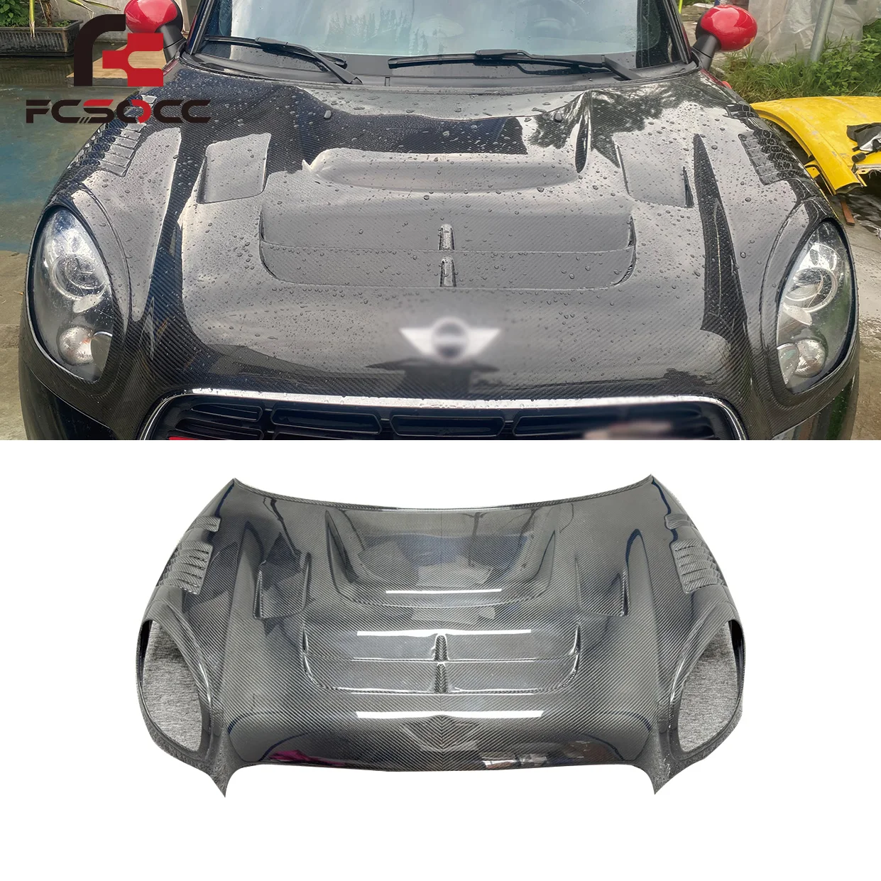 

Carbon Fiber for Bmw Mini Cooper Countryman R60 Hood Engine Bonnet Hood Carbon Fiber Car Parts Manufacturer Bumper
