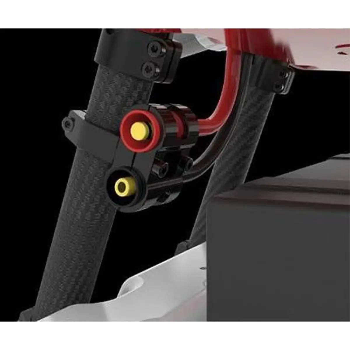 Ferramentas de alumínio AS150 montagem conector de assento fixo suporte para drone agrícola quadricóptero UAV