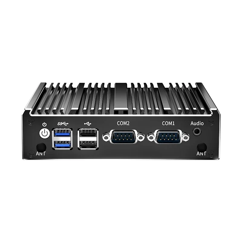 Intel Celeron Fanless Industrial IoT Mini PC N2840 N2930 J1900 2x COM RS232 RS485 2x Gigabit Ethernet Support WiFi 3G 4G SIM