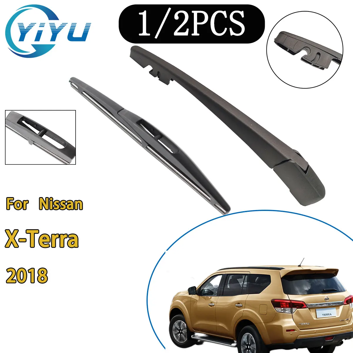 

1/2 шт. автомобильный рычаг заднего стеклоочистителя для Nissan X-Terra 2018, автомобильные аксессуары, аксессуары