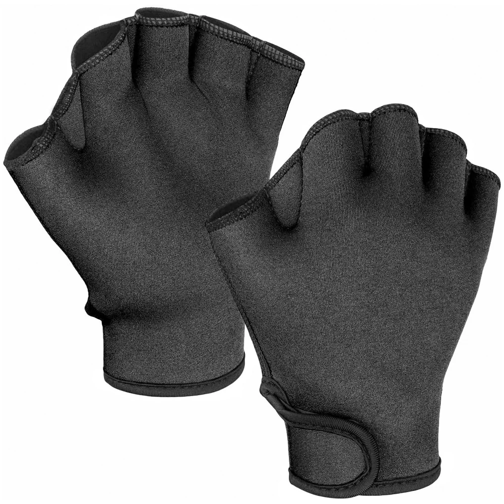 1 Pair Aquatic Gloves for Helping Upper Body Resistance,Webbed Swim Gloves Well Stitching,No Fading,for Men Women Adult Children