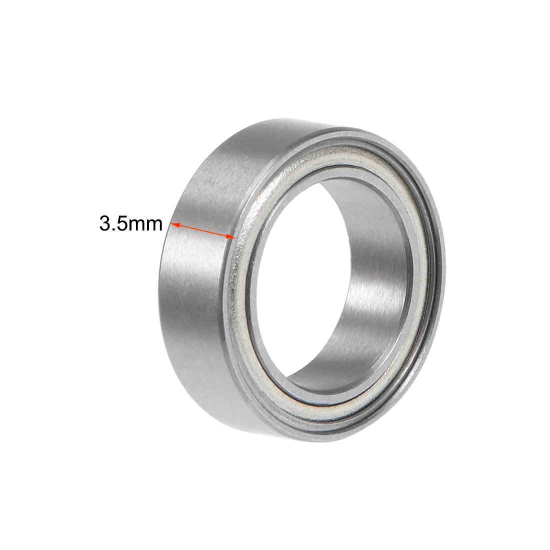 10pcs MR128ZZ Deep Groove Ball Bearing 8x12x3.5mm Double Shield Chrome Bearings for Industrial Equipment Micro Motor