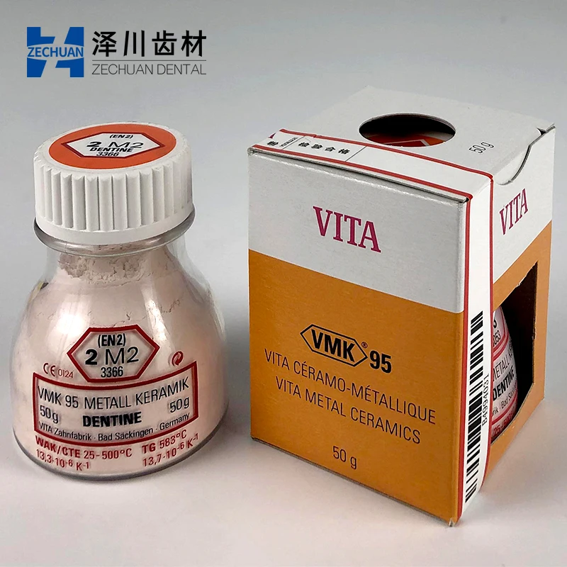 VITA Syatem 3D-Master 26 Colors VMK 95 Dentine 1M1 PFM 50g Dental Metal Porcelain Powder