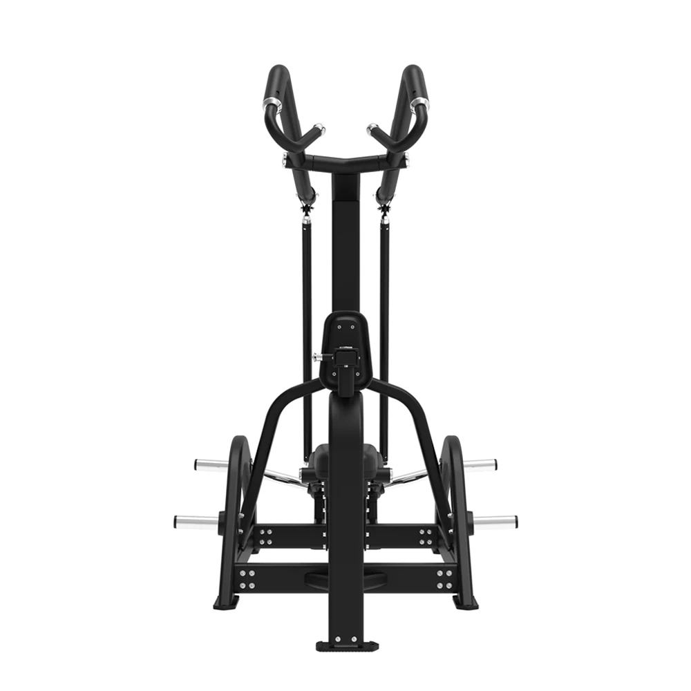 High-End Plate Loaded High Row Machine Commercial Back Muscle Training Fitness Equipment 2025