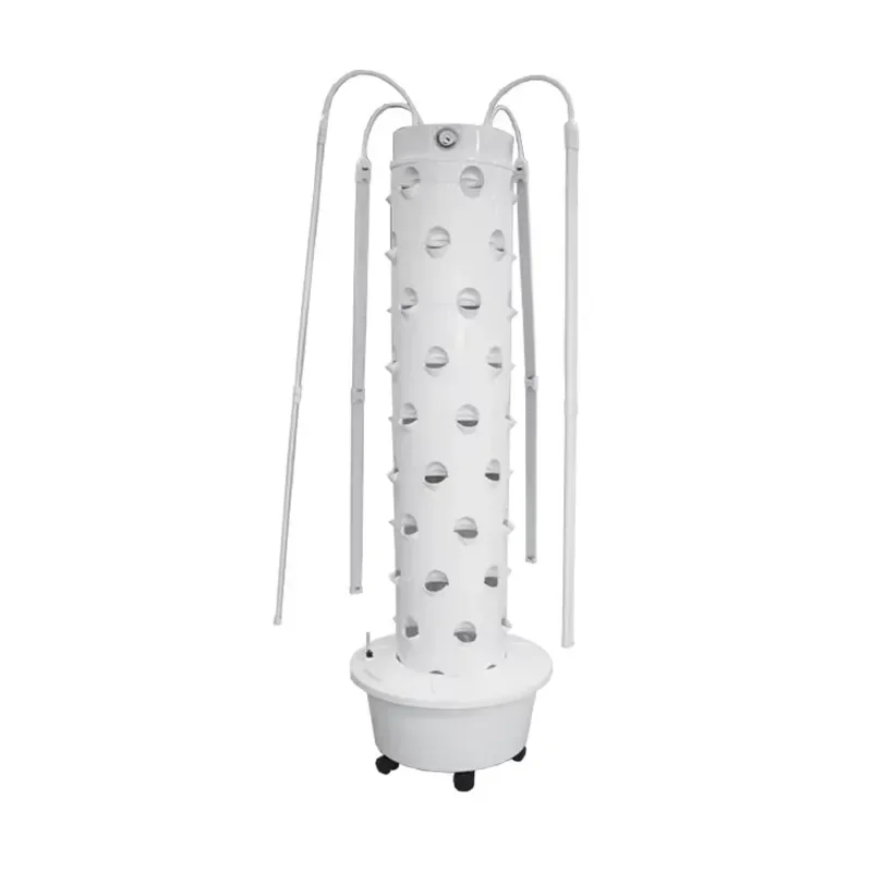 Nine Layer Automatic Hydroponic Planting Vertical Tower with Pump and Lights