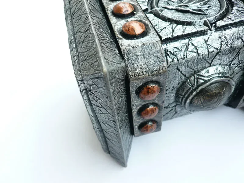 Escala 1:1 58cm wow ogrim doomhammer resina martelo armas modelo adulto cosplay traje fantasia vestido festa anime palco mostrar adereços