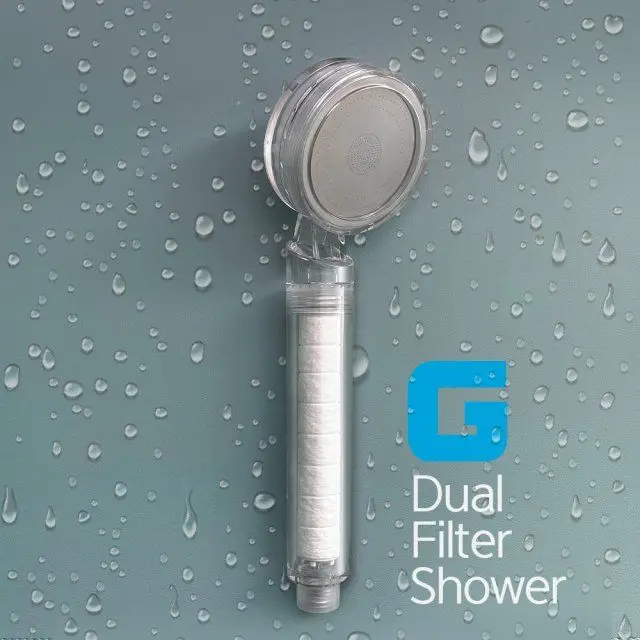 Water Screen Second-generation Dual Filter Shower About 30% Water-saving Effect Efficient Shower Water Pressure rise 196 fine holes