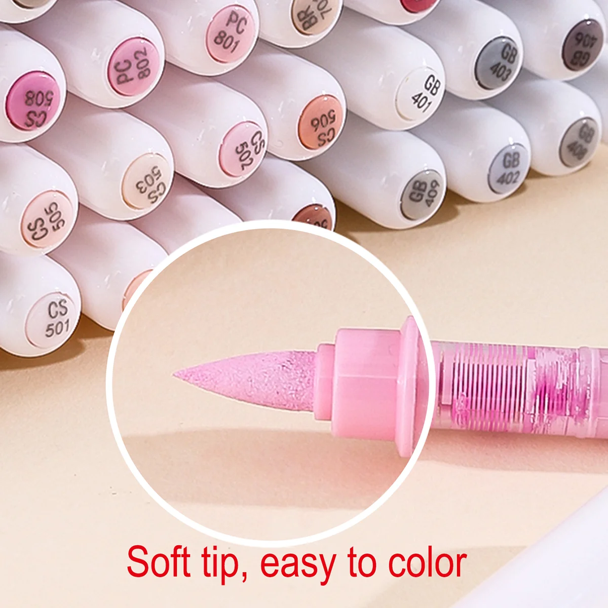 9 ألوان/مجموعة قلم تحديد فني من الأكريليك DIY أقلام رسم جرافيتي للمحمول والمذكرات وكتابة اللوحة والقرطاسية #5