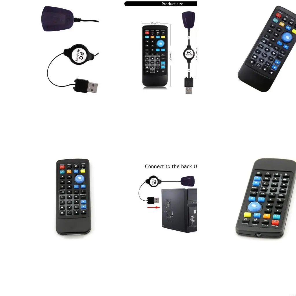 193A Wireless Mouse Remote Controller USB Receiver Mouse Keyboard Center Controller