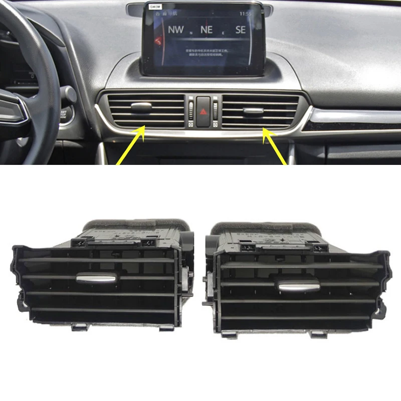 Accessories For Car Mazda 3 Axela 2014-2019 Dashboard Air Conditioner Outlet