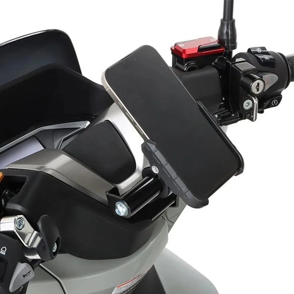 Motorcycle Cockpit Extender For Honda PCX 125 PCX 160 2025 Phone GPS Navigation Mounting Bridge PCX125 PCX160 2025 160pcx 125pcx 3