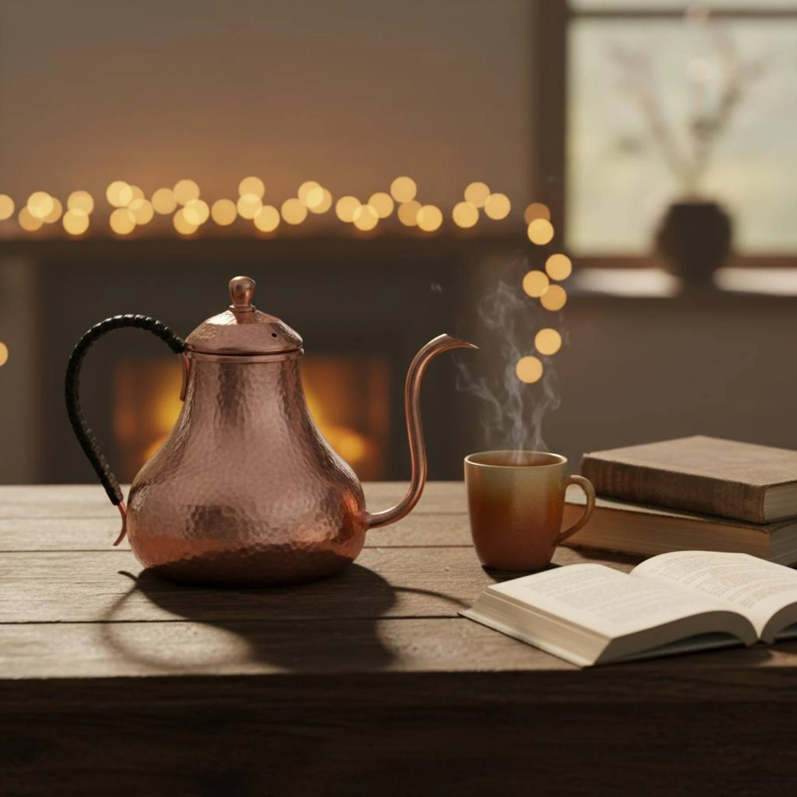 handmade-copper-coffee-pot-compact-copper-pour-over-kettle-hammered-gooseneck-kettle-all-stovetops-cookware-for-camping-outdoor