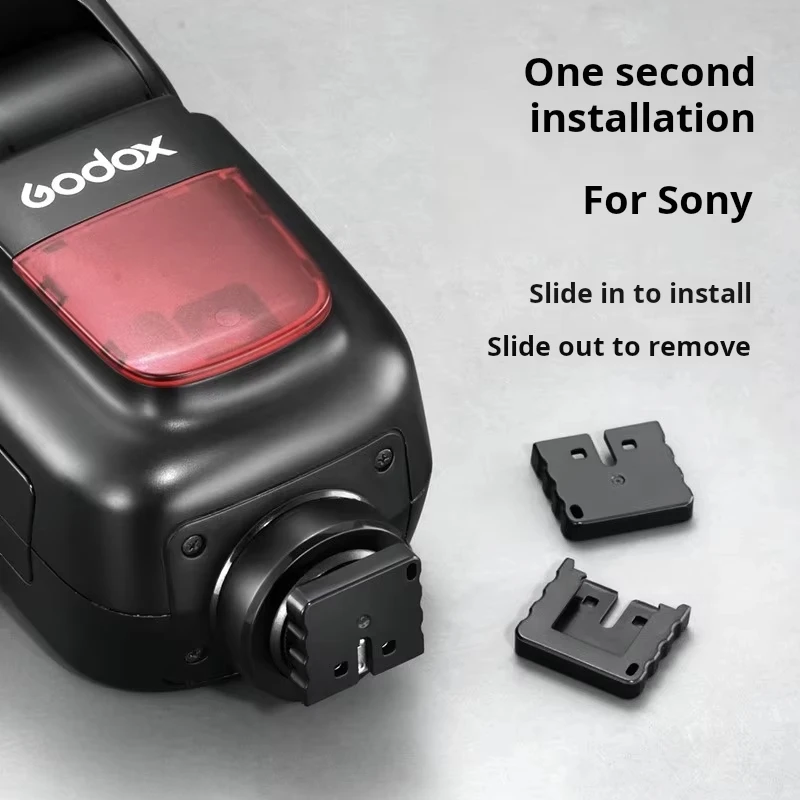 1 Pieza Tapa Protectora de Zapata Caliente MI para GODOX V1S V860IIS, Conector de Zapata Caliente Sony MI para Flashes, Micrófonos y Luces de Video