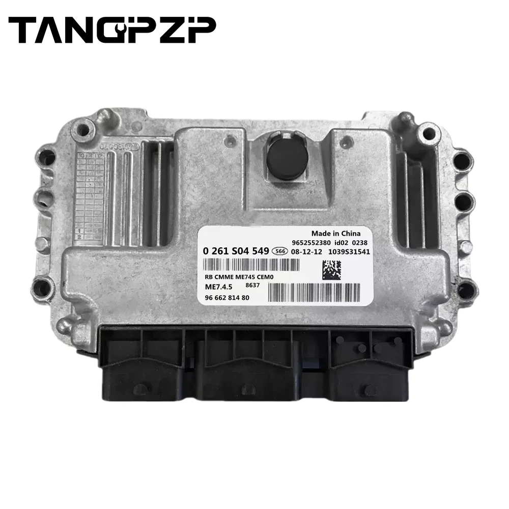 

Tangpzp 0261s04549 Ecu Original New Car Engine Computer Board Electronic Control Unit 9666281480 Me7.4.5 Fit For Peugeot