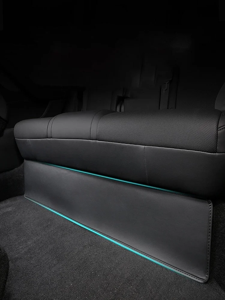 Für Tesla Model Y Juniper Rücksitz-Kickpad-Abdeckung Innenraum-Eckenschutz Anti-Kick-Schutz Zubehör