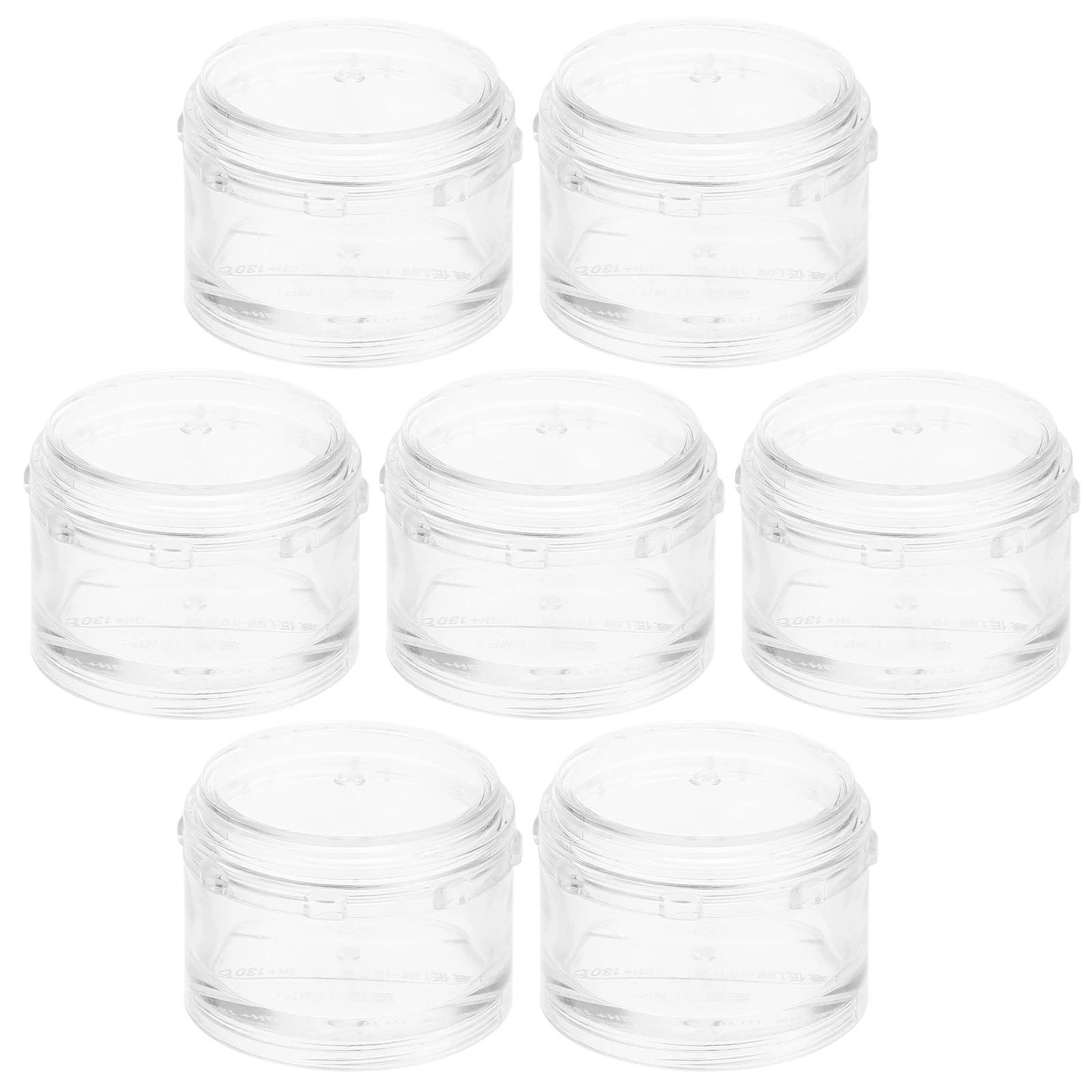 

7 шт. вращающийся органайзер для еженедельных таблеток, круглые коробки для хранения, штабелируемые мини-футляры для лекарств, портативный дорожный контейнер, небольшое хранилище