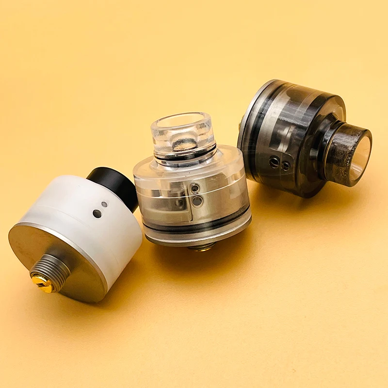 DSX HAKU VENNA V2 RDA 316SS 22 مللي متر رذاذ واحد لفائف تدفق الهواء مدخل قابل للتعديل إعادة البناء خزان Vape المرذاذ مع BF squonk
