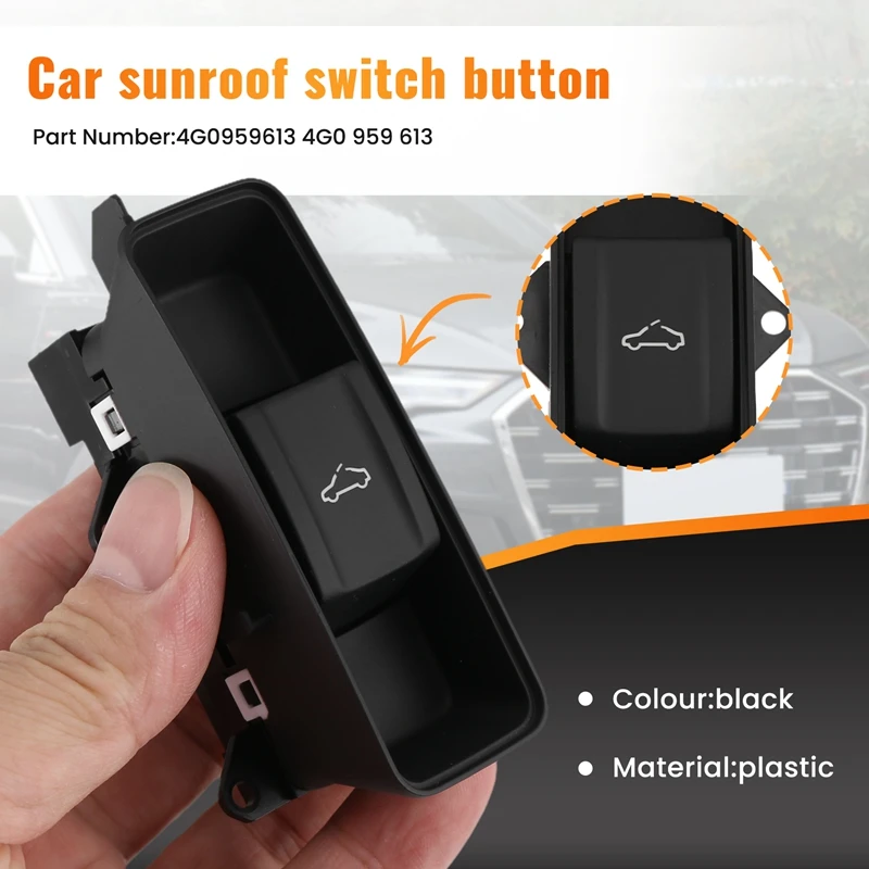 

4G0959613 Panoramic Sunroof Switch Button Potentiometer For A6L C7 A4L B9 Q3 A3 A1