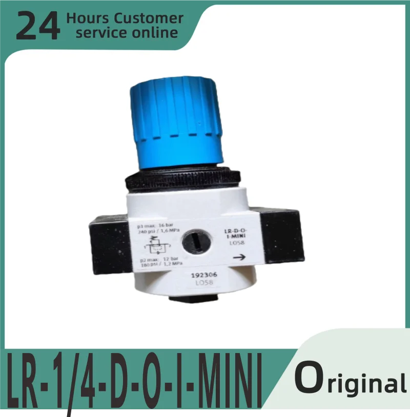 

New original pressure reducing valve LR-1/4-D-O-I-MINI 192306 LR-1/8-D-O-I-MINI 192304 LR-3/8-D-O-I-MINI 192308