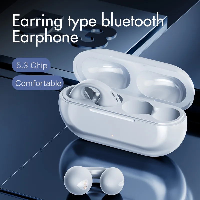 

The Cross-border Popular Bluetooth Headset AMB1 Does Not Fit Into The Ear, and The Earring Type Is A Sport