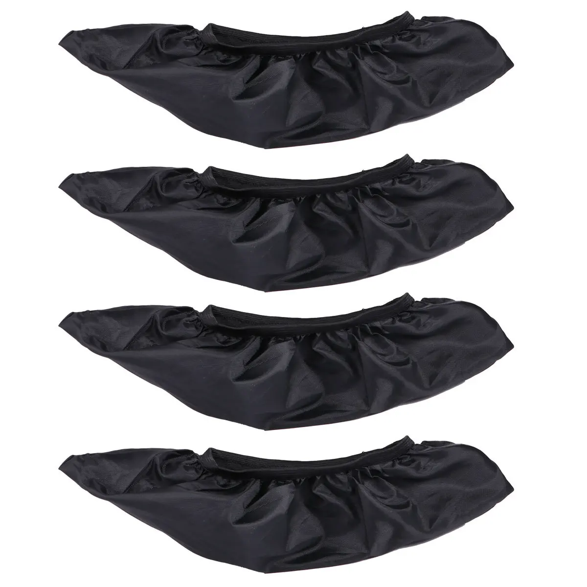 4 قطعة غطاء التزلج النايلون قابل للغسل الغبار حامي الحذاء للطين المطر الثلوج الأنشطة في الهواء الطلق تزلج يغطي الأحذية غطاء غبار