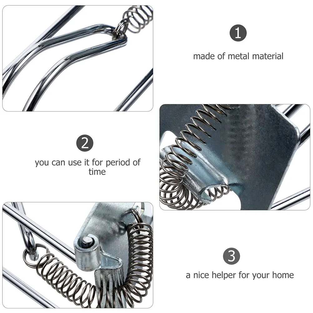 

2pcs Metal Register Universal Money Holder Sturdy Drawer Tray Clip Efficient Handling Drawer Clips Cash Register Bill Clip Money