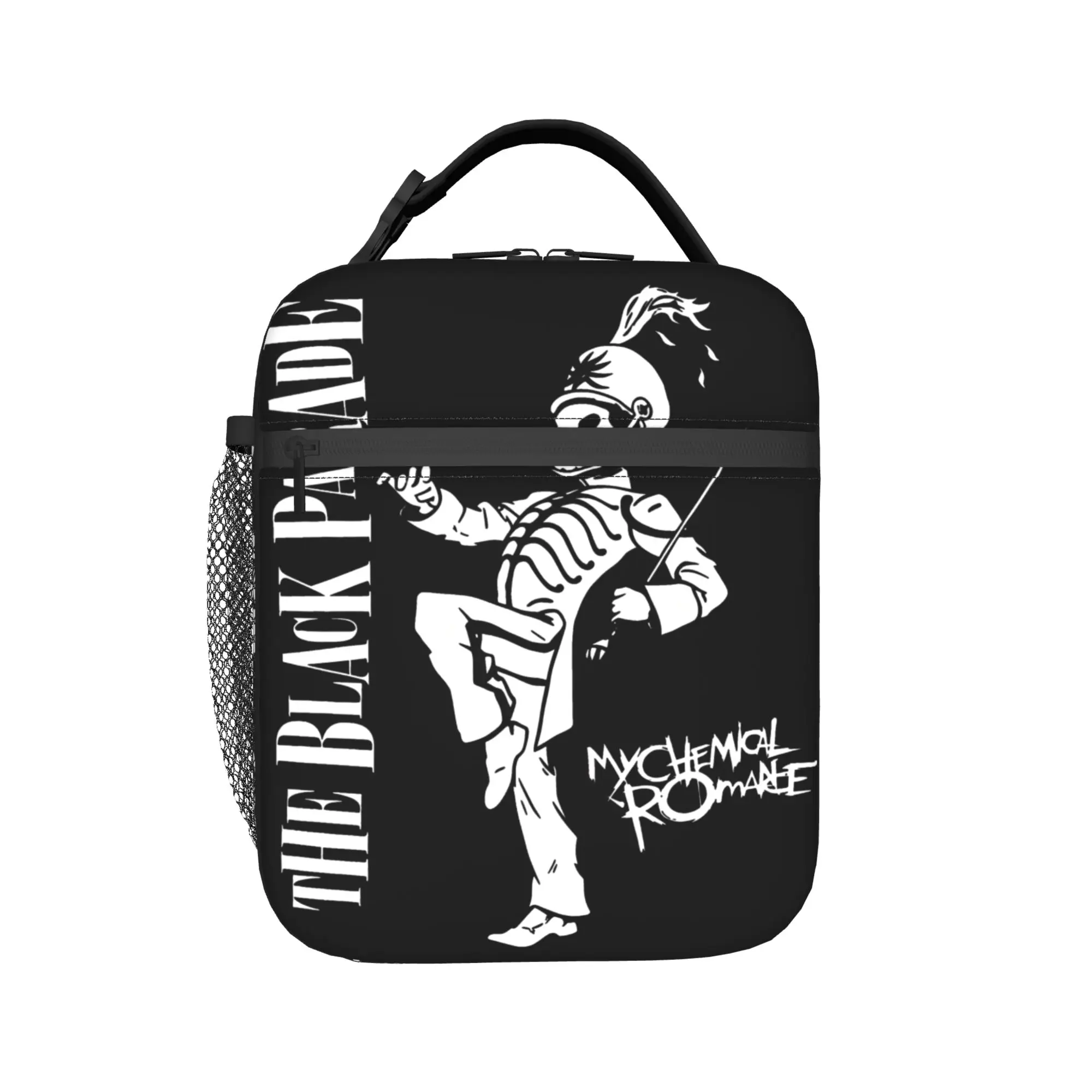 The Black Parade 2026 Music My Chemical Romance mcr Product Insulated Lunch Bag Container Portable Thermal Cooler Lunch Boxes