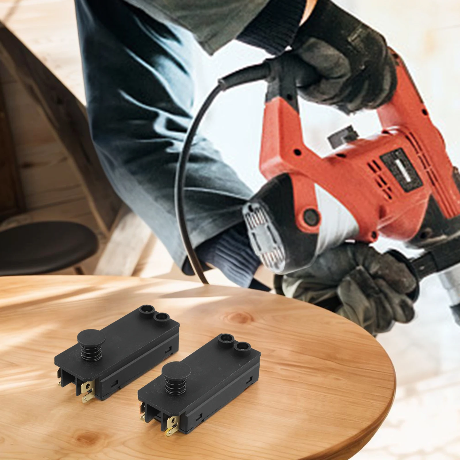 

Переключатель для электрического молотка, замена переключателя для электрического молотка, черный переключатель 1617200048