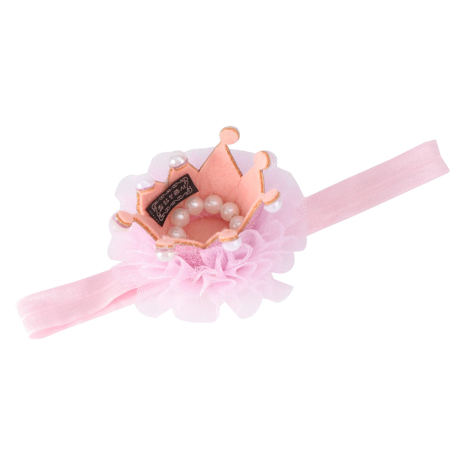 

Sparkly Crown Headband for Elastic Comfortable Fit Perfect for Birthdays Pictures Dress Shower Gift Idea