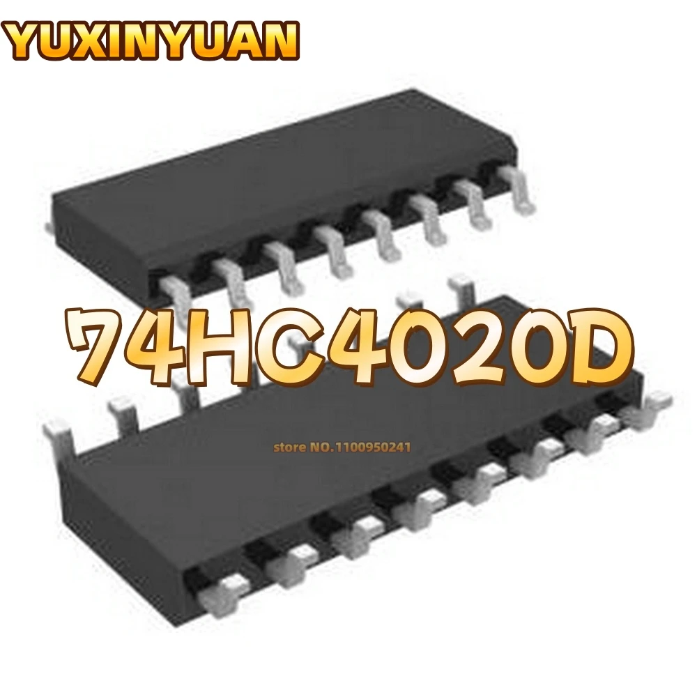 10PCS/LOT 74HC4020D   74HC4020  16SOIC CHIPS IN STOCK   YUXINYUAN