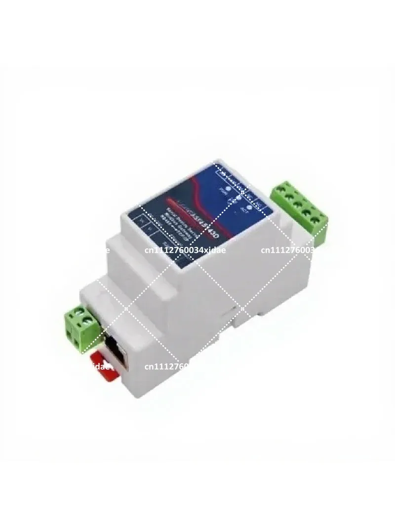 RS485 to Ethernet Converter, Din Rail Serial Server, TCP IP Device Server with Adaptor Optional