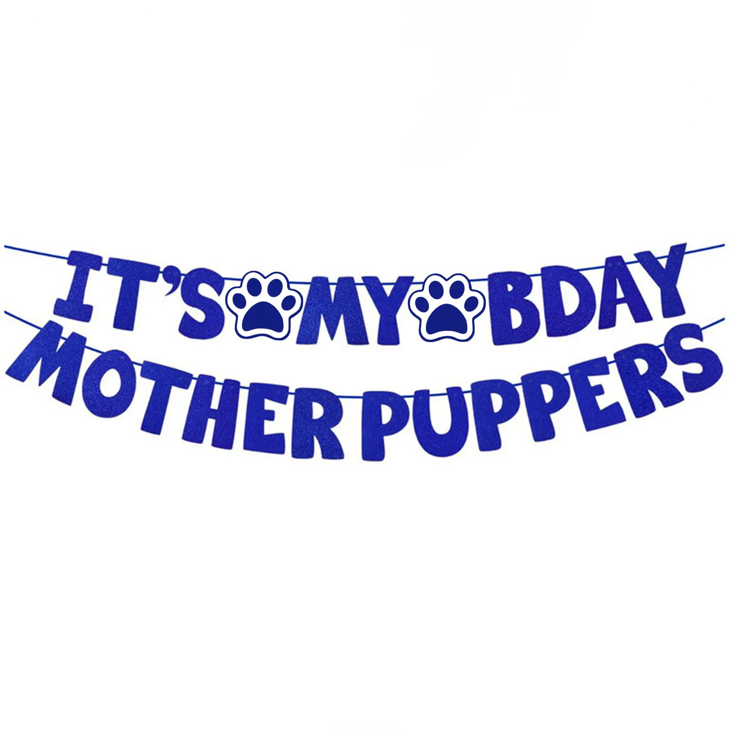 Geburtstagsparty-Set für Hunde – Bandana, Hut, Fliege und Geburtstagsbanner für kleine Hunde, Welpendekoration mit It's My Bday Signs Junge/Mädchen – Detail 6