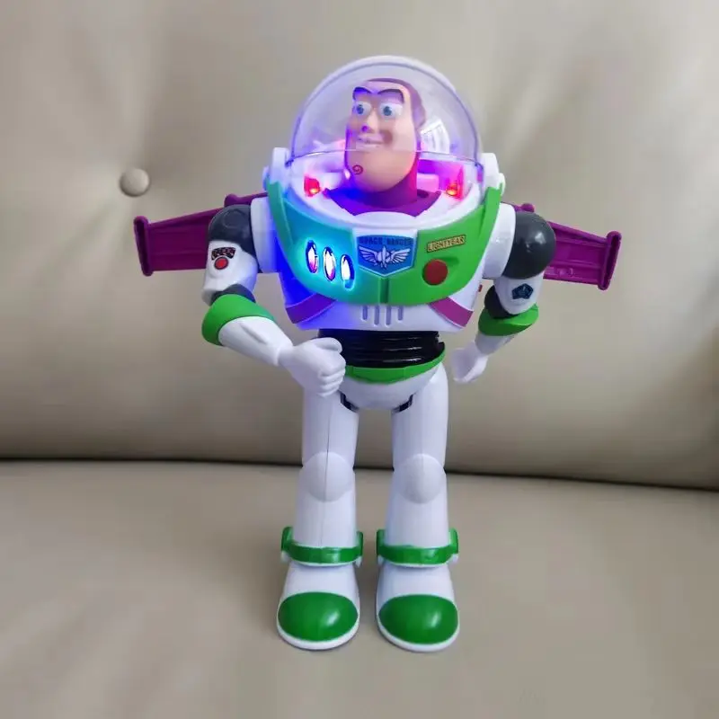ديزني توي ستوري Buzzlightyear الكرتون نموذج لجسم اللعب بيكسار الكهربائية المشي ضوء روبوت دمية عمل دمية هدايا أعياد ميلاد للأطفال #2