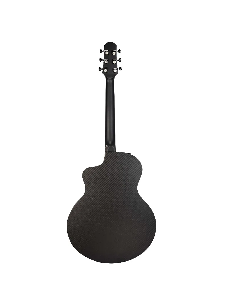 Natasha X Carbon Series 41inch Amplified Acoustic Guitar with 3K Carbon Fiber Body Manhogany Neck 6 Steel Strings Matte Finish