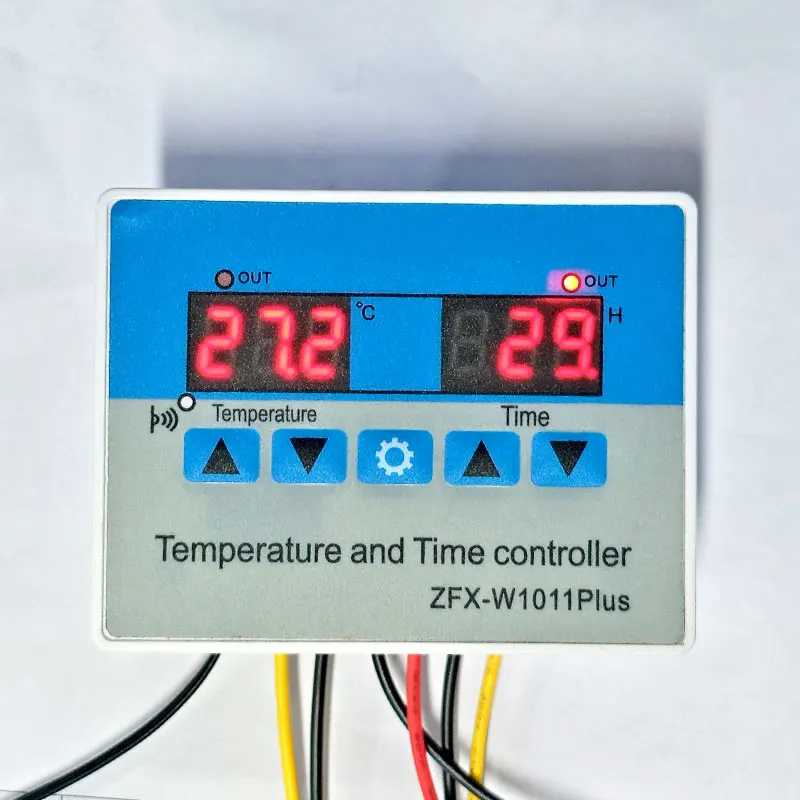 

Temperature and Time Controller, Digital Thermometer, Intelligent Thermostat, AC110V DC12V DC48V Remote Control ZFX-W1011Puls