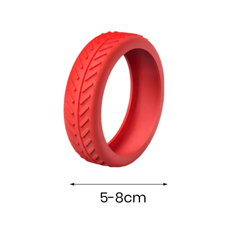 Heavy Duty Suitcase Wheel Covers 8pcs Silicone Wheel Protectors Set Flexible Scratch-resistant Suitcase Covers for Travel