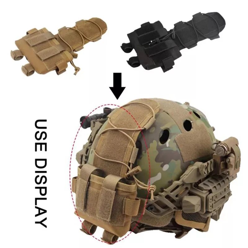 BOOIU Bolsa de peso para casco MK1 – Contrapeso táctico compacto - imagen 3
