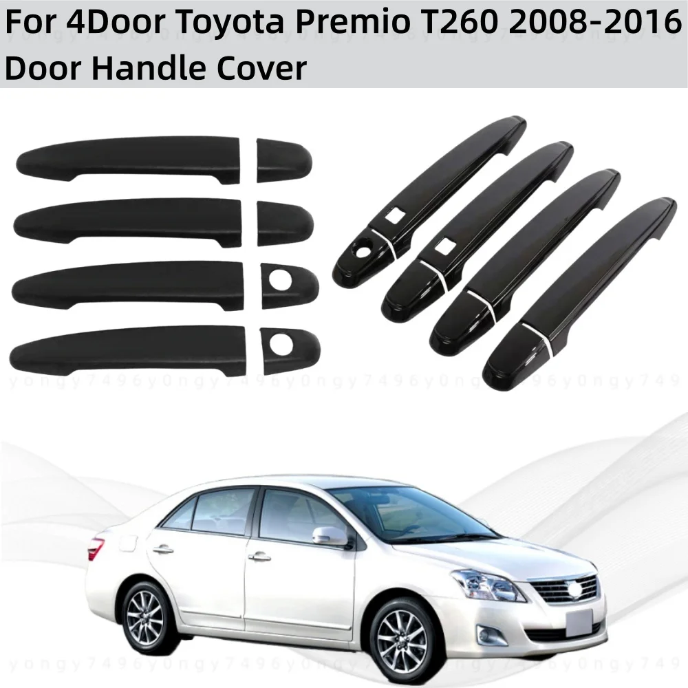 

Car Modification Accessories Door Handle Cover Trim Paste Style Carbon For 4 Door Toyota Premio T260 2008 2009 2010 2011-2016