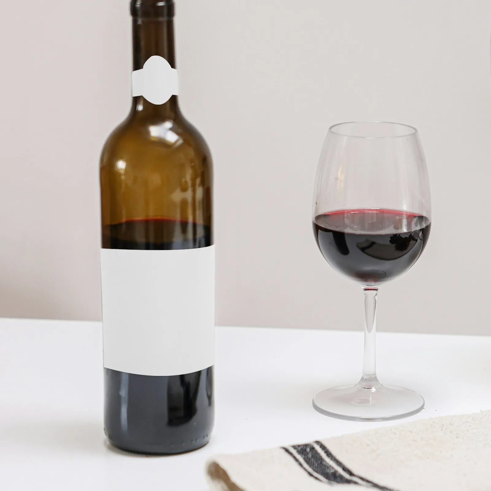 10Sheets Printable Wine Bottle Labels Waterproof Matte Finish for DIY Bottling Projects Bottle Identification Labels Compatible