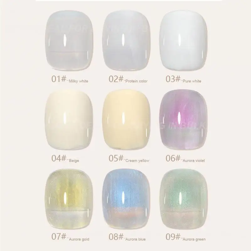 Smalto per unghie 15ML vernici semipermanenti per impregnare lo smalto Gel UV LED Gel Design Base opaca Top Coat Nail Art TSLM1