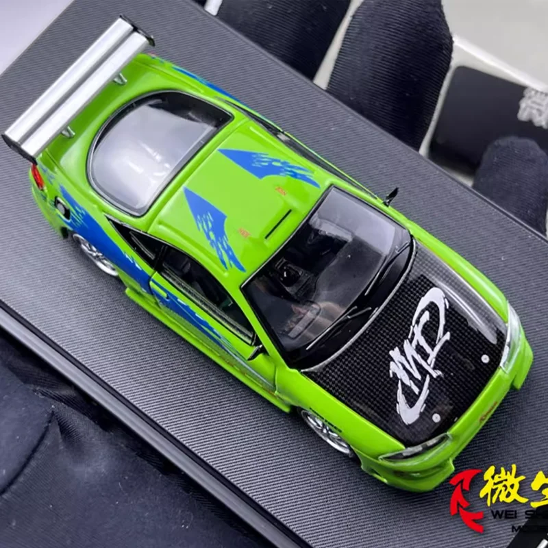 Schnelle Geschwindigkeit 1/64 Mitsubishi Eclipse D30 Robocar Legierung Spielzeug Motor Fahrzeug Diecast Metall Modell Geschenke