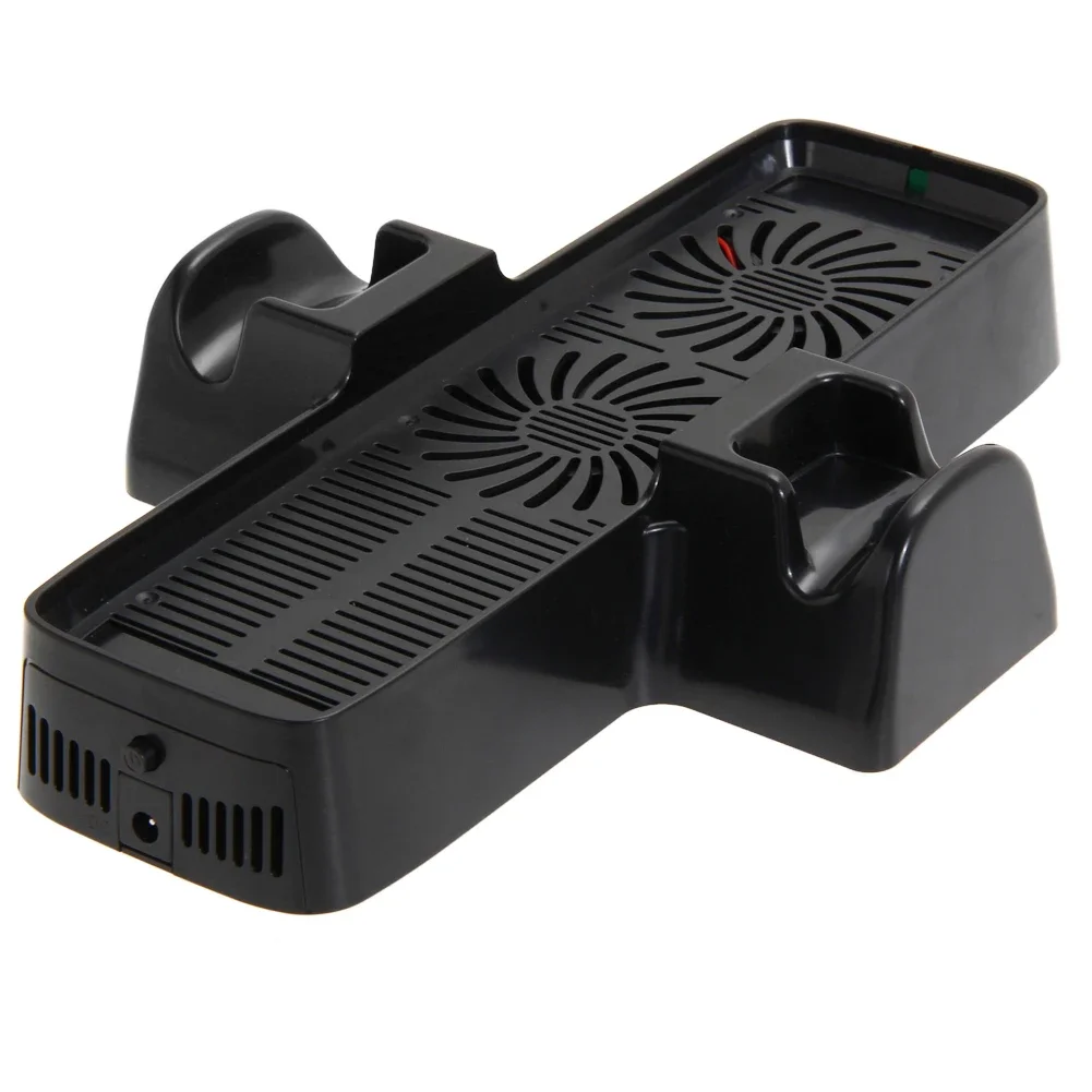 For XBOX Game Controller Cooling Fan with Dual Dock Stand for XBOX Game Controller Gaming Accessories fit for XBOX 360 Slim