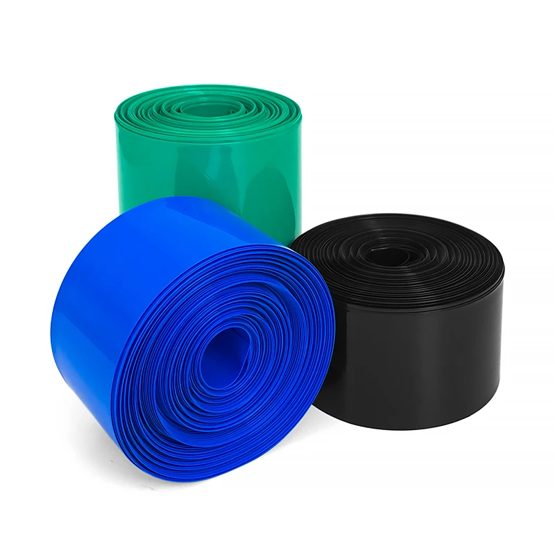 PVC Heat Shrink Sleeve Waterproof Width 160~260mm Insulation Dust Proof Tubing  18650 Lithium Battery Pack Insulation Cover