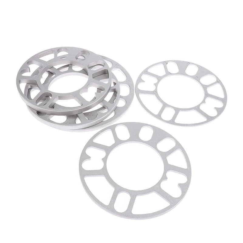 3/5/6/8/10mm Alloy Aluminum Car Wheel Spacer Adaptor Shims Plate Car Accessories