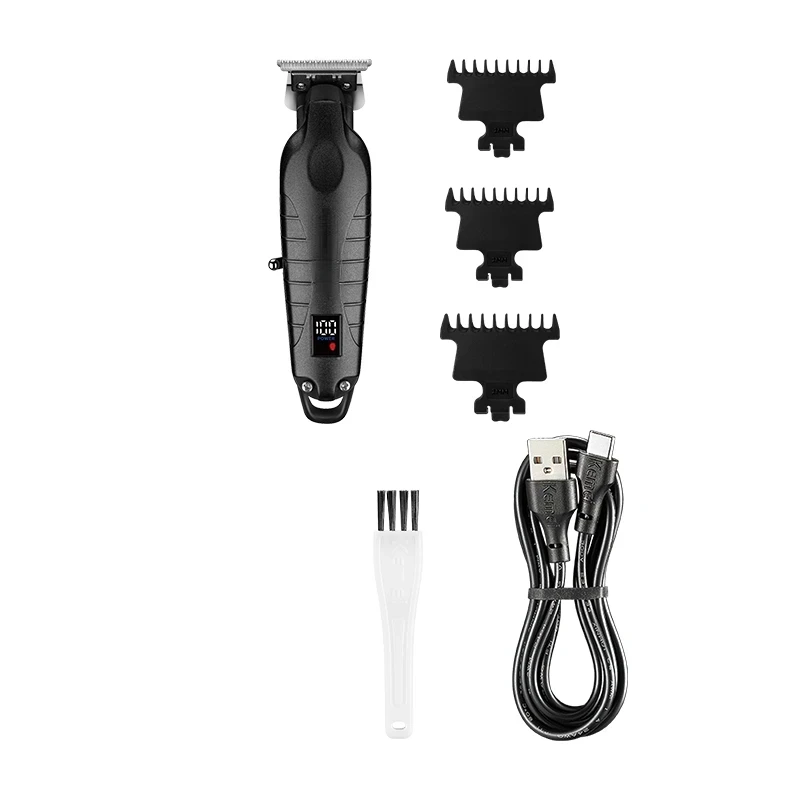 KM-2293 Salon Level Powder Metallurgical Blade  Scissors Hair Clipper 1200 mAh Lithium Battery Hair Trimmers